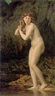 A Bathing Nude by Jules Joseph Lefebvre